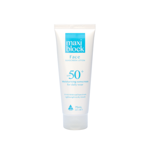 Maxiblock Face Moisturising Dry Touch Sunscreen SPF50+